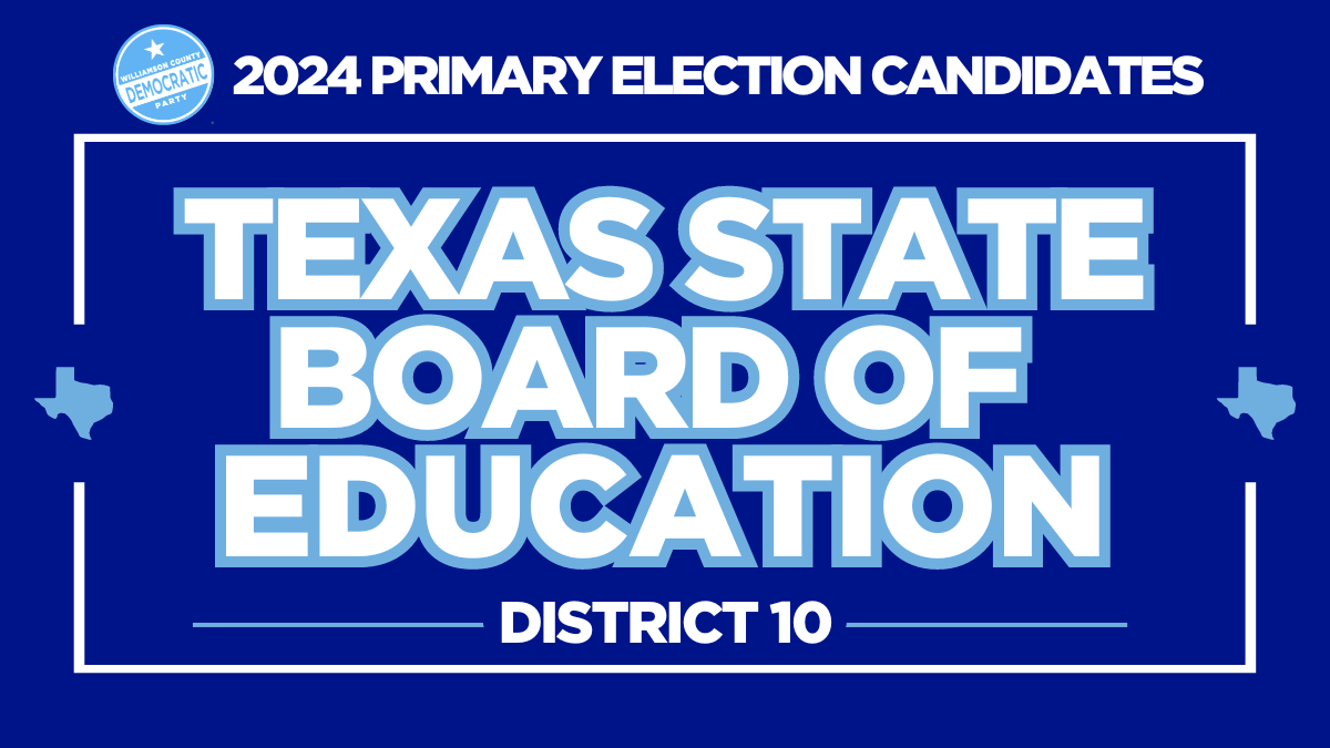 State Board of Education, District 10 Candidates