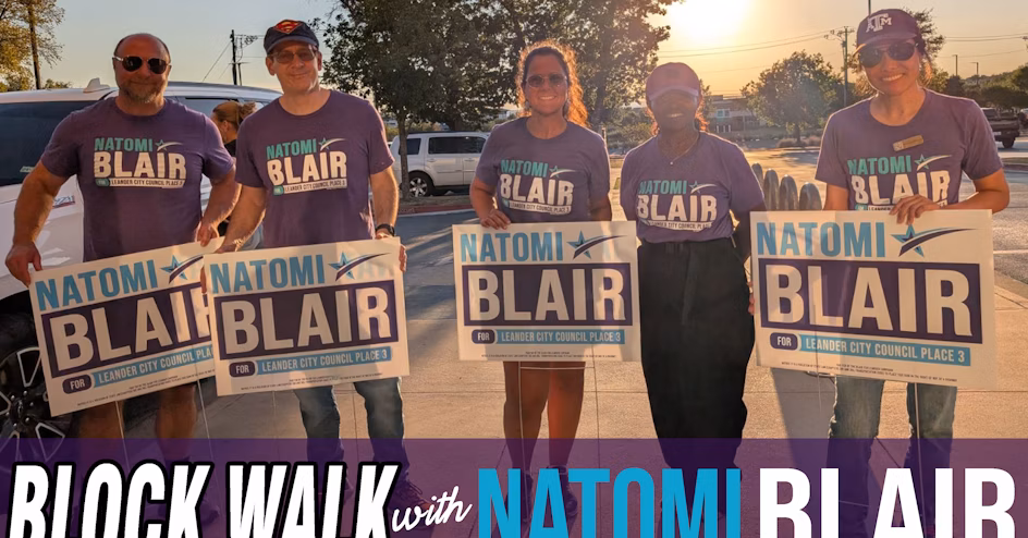 Natomi Blair Block Walk