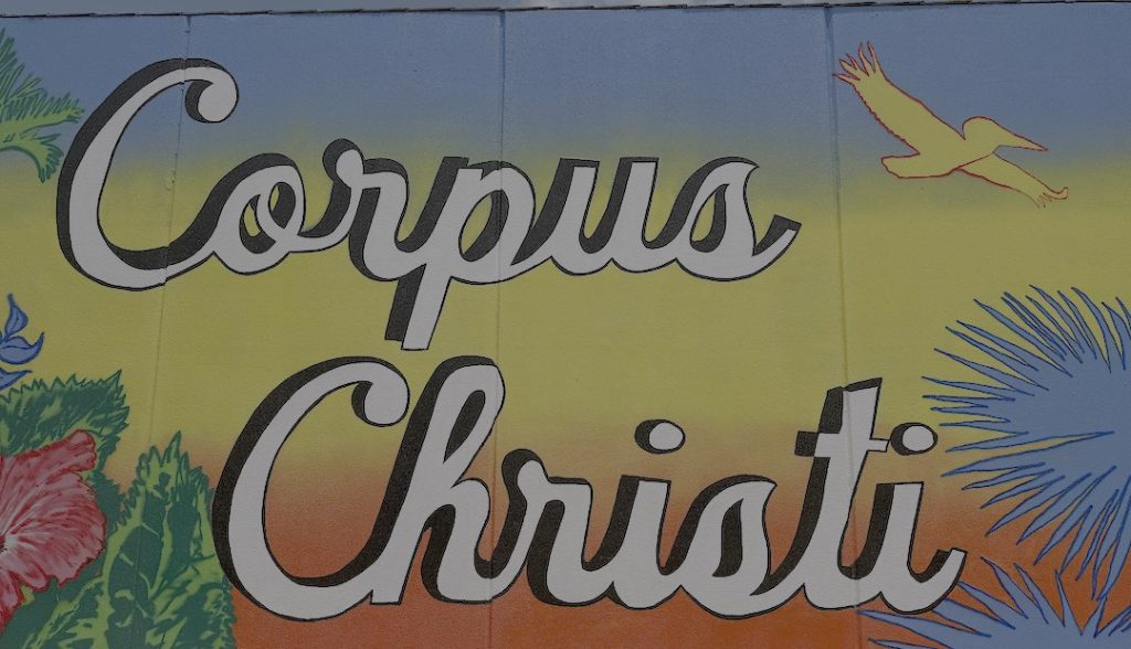 Corpus Christi mural on Water Street